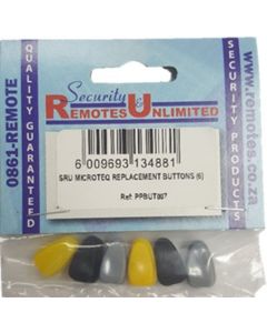 SRU Microteq Replacement Buttons - 6 Pack PPBUT007