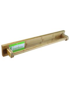 Dejay Bamboo Single Towel Rail 600mm A556