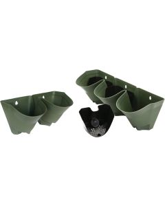 Garden Joy Green 3-Pot Vertical Planter VP-001