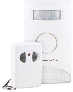 Securitymate Wireless Motion Sensor With Light & Remote SMWMS1