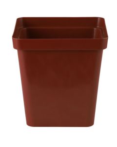 Kirchhoffs Terracotta Square Plant Pot 120mm XSQPTB012PC