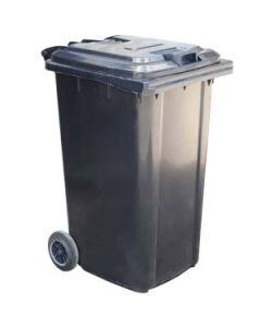 Black Wheelie Bin 240L DB-0240-BK-OD-B