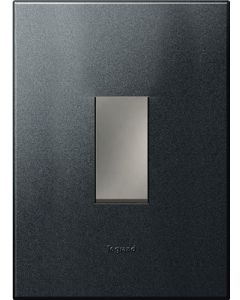 Legrand Arteor Graphite 1-Lever 1-Way Light Switch 2x4 P124MGP