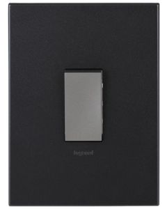 Legrand Arteor Graphite 1-Lever 2-Way Light Switch 2x4 P1242MGP