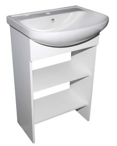 Denver White Aperto Cabinet With Basin 550mm 811-13020