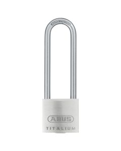 Abus 64TI Series Titalium Long Shackle Padlock 60mm 64TI/30HB60-1