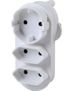 Lesco 3-Way Multiplug Adaptor SK25SA103