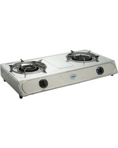 Cadac 2-Plate Stainless Steel Gas Stove 193E