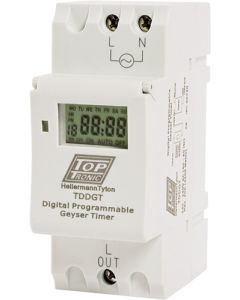 HellermannTyton Digital 7-Day Geyser/Pool Timer TDDGT