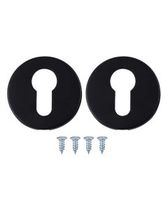 QS Black Escutcheon Cylinder QS4403BL