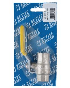 Active Hardware 1/2" Gas Shut-off Valve