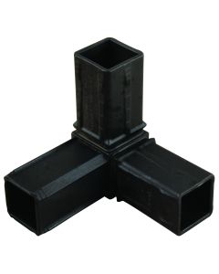 Connect-It 3 Way Square Connector Tubing 50mm 50-SQ-3-90-B