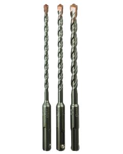 Alpen 3 Piece F4 Force SDS-Plus Drill Bit Set ALP817005681