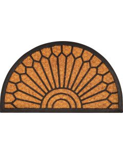 Eco Garden Half Moon Door Mat 450 x 750mm CM0001