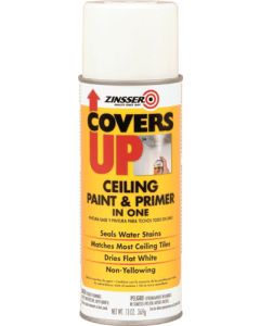 Zinsser Covers Up Ceiling Paint & Primer In One 384ml 3688