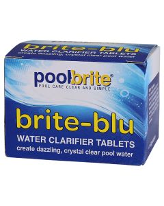 PoolBrite Brite-Blue Water Clarifier Tablets 240g P05600