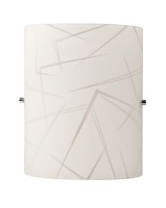 Bright Star Patterned Glass Wall Light WB080/1