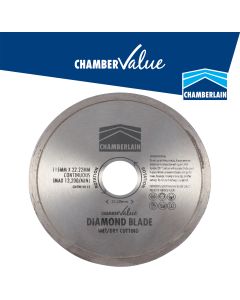 ChamberValue Continuous Masonry Diamond Cutting Disc 115mm 