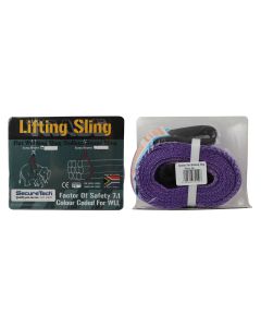 SecureTech 1 Ton Flat Webbing Sling 2m