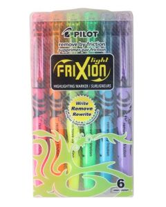 Pilot Frixion Highlighter Wallet - 6 Pack SW-FL-S6