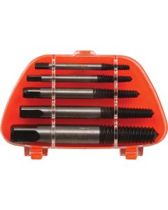 Harden 5 Piece Coarse Thread Screw Extractor Set 610555