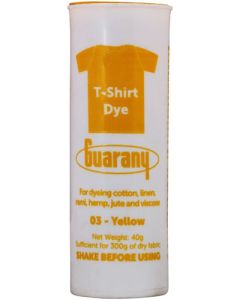 Guarany T-Shirt Dye Yellow 40g GTSY