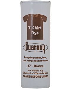 Guarany T-Shirt Dye Brown 40g GTSBR