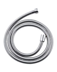 Brevik Chrome Plated Double Lock Flexible Shower Hose 15 x 1800mm BSVH18