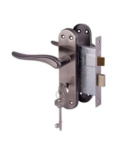 Yale 3 Lever Satin Black Nickel Dolce Lockset 22-A106-3L-5701