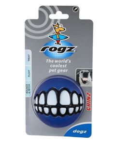 Rogz Grinz Blue Ball 78mm GR04-B