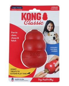 Kong Red Classic Treat Toy 102 x 69 x 69mm T1