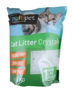 Multipet Crystal Cat Litter 1.8kg MPSCL001