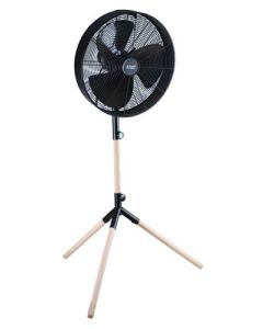 Russel Hobbs Wood Tripod Pedestal Fan 16" 858122