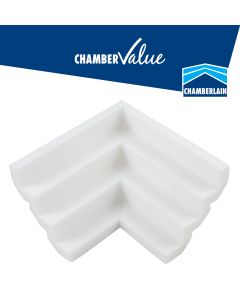 ChamberValue Internal Bishopscourt Polystyrene Cornice Corners - 2 Pack I110E