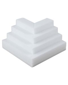 ChamberValue Internal Bishopscourt Polystyrene Cornice Corners - 2 Pack I140E