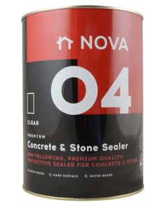 Nova 4 Concrete & Stone Sealer Satin Clear 5L N04CSS