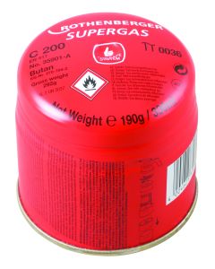 Rothenberger Gas Cylinder Cartridge 190g 35901