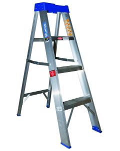 Mundo Aluminium 4 Step A-Frame Ladder MUN1004