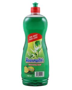 Housewife's Lemon Dishwashing Liquid 750ml HWD750