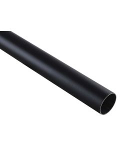 Kohl Black Curtain Pole 25mm x 3m PW015
