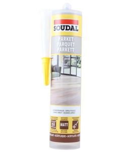 Soudal Parquet & Timber Sealant Dark Grey 290ml 127174