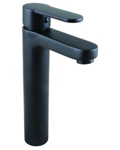 Icon Black Black Aquarius Raised Basin Mixer AQ2RBL