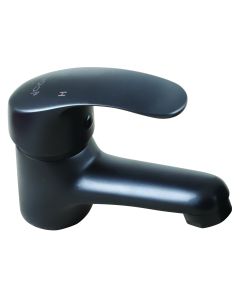 Icon Red Black Pisces II Basin Mixer PS2BL