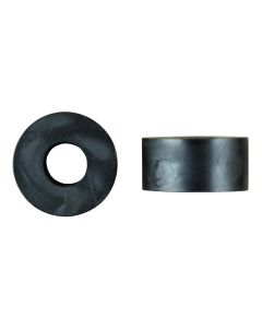 August Vormann Black Plastic Spacer 10 x 20 x 8.5mm - 15 Pack 98002000