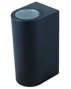 Bright Star Black Round Up & Down Facing Lantern L366