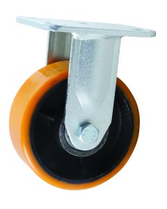 Castor & Ladder Heavy Duty Fixed Pub Castor Wheel 125mm PK-C58