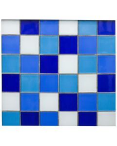 Falcon Crystal Glass Horizon Mix Mosaic Tile 48mm P3-SWB01