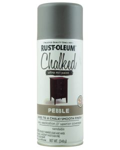 Rust-Oleum Chalked Ultra Matt Spray Paint Pebble 340g 302563