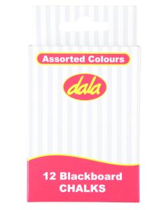 Dala 12 Piece Assorted Chalk CHKA-12