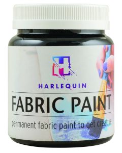 Harlequin Black Fabric Paint 250ml